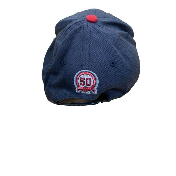 Anaheim Angels MLB Hat 50th Anniversary Youth Snap Back Embroidered 47’ Brand - Picture 2 of 10